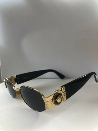 Rare Vintage Gianni Versace Sunglasses Medusa Mod.  S72 Col 16l