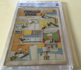 RARE FIND WALT DISNEY DONALD DUCK FOUR COLOR 178 CBCS 5 1947 1st UNCLE SCROOGE 5