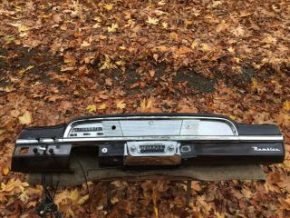 Vintage Amc Rambler 1958 1959 Dash Board With Gauges