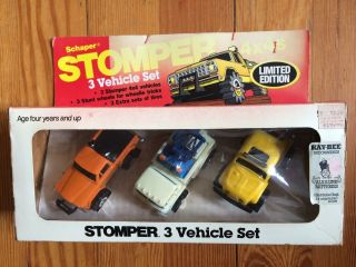 June Grande - Schaper 3 - Pack Stompers Stomper W/rare Tow Truck