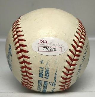 President George W.  Bush RARE Full Name Signed Baseball Autographed AUTO JSA LOA 2
