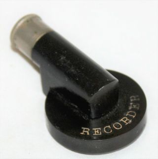 Rare Columbia Gutta Percha Recorder 1890s