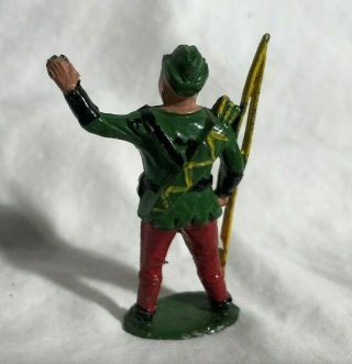 Vintage Lead Robin Hood Figure Britains Charbens Benbros 2