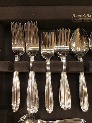 Vintage Reed and Barton Service For 12 Jubilee 18/8 Stainless Steel Flatware 2