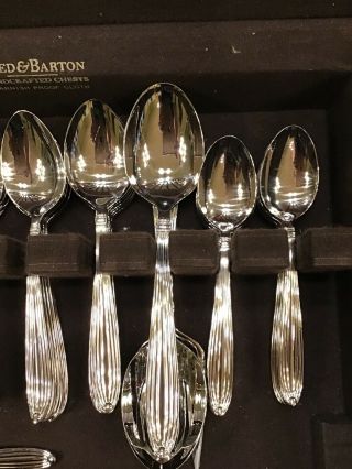 Vintage Reed and Barton Service For 12 Jubilee 18/8 Stainless Steel Flatware 3