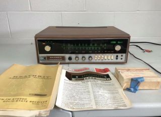 Vintage Heathkit Model Ar 15 Am/fm Stereo Receiver -