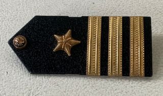 Home Front Item: Sweetheart Pin U.  S.  Navy Commander Shoulder Boards