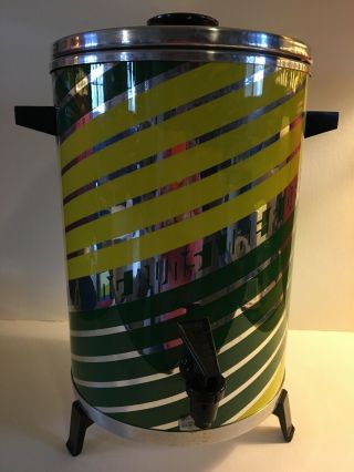 Vintage John Deere 30 Cup Insulated Automatic Percolator/ Coffee Maker West Bend