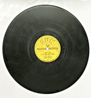 Sun 217 and 210 Elvis Presley 78 rpm 1950 ' s Both Records Rare 8