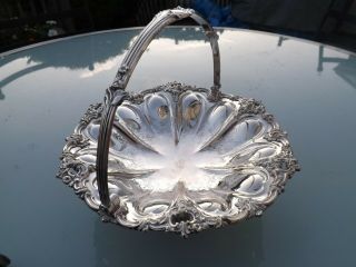 Matthew Boulton Old Sheffield Silver Plate Cake / Bread Basket