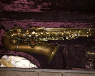 Vintage Alto Saxophone W/ Case.  Elkhart,  In.