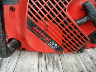 VINTAGE JONSERED 2095 CHAINSAW POWER HEAD Spark and Good Compression 3