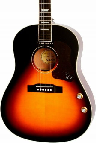 Epiphone Limited Edition EJ - 160E Acoustic - Electric Guitar Vintage Sunburst 3