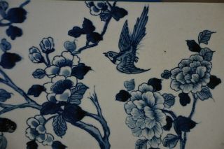 FINE LARGE ANTIQUE CHINESE BLUE AND WHITE PORCELAIN VASE MARKED KANGXI G8766 5