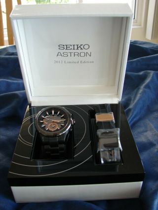 Rare First Edition Seiko Astron Gps Satellite Solar Limited Edition Sast001