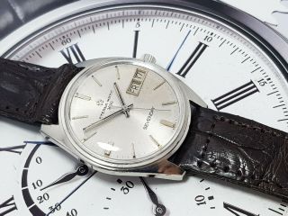 RARE VINTAGE ETERNA - MATIC 3000 SEVENDAY AUTOMATIC GENTS NEED FIX. 2