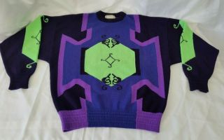 Pre - Death Gianni Versace Soft Wool Crew Neck Sweater | 50 Eu | Italy