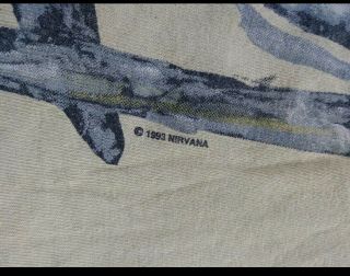 Vintage 1993 Nirvana Incesticide Shirt Kurt Cobain courtney love grunge tour 3