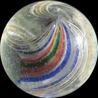 1.  75 inch German Handmade Splitcore Antique marble collectors Rare HTF 3