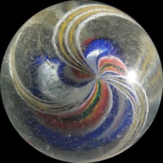 1.  75 inch German Handmade Splitcore Antique marble collectors Rare HTF 5