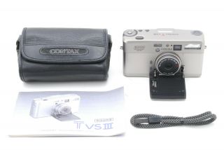 【rare Top Mint】contax Tvs Iii D 2000 Years Anniversary,  Case From Japan 1219