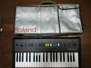 ROLAND RS - 09 Vintage Analog Synthesizer Organ/Strings comes with bag 2