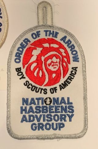 Oa Very Rare Nhab 1/life Former National Oa Commitee Members Patch