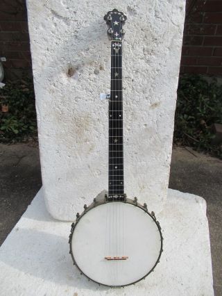 Vintage Ss Stewart 5 String Banjo,  Early 1890 