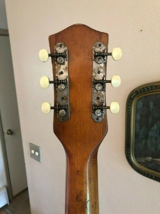 VINTAGE REGAL ACOUSTIC GUITAR made in Chicago,  USA 4