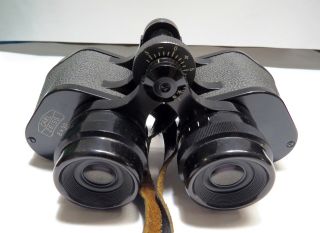 VINTAGE CARL ZEISS BINOCULARS 8 X 30 WITH LEATHER CASE AND 3