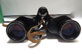 VINTAGE CARL ZEISS BINOCULARS 8 X 30 WITH LEATHER CASE AND 4