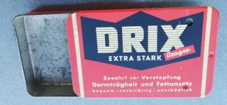 WW2 German WEHRMACHT DRIX dragees case very rare 6