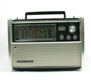 Vtg National Panasonic Am - Fm 11 Band Radio Model No.  Rf - 5000a Euc