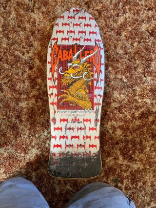 Powell Peralta Steve Caballero Vintage Dragon & Bats Bonite Skateboard