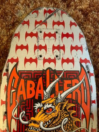 Powell Peralta Steve Caballero Vintage Dragon & Bats Bonite Skateboard 6