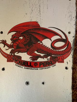 Powell Peralta Steve Caballero Vintage Dragon & Bats Bonite Skateboard 9