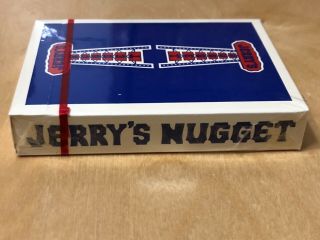 Jerry’s Nugget BLUE Rare Playing cards USPCC BICYCLE 2