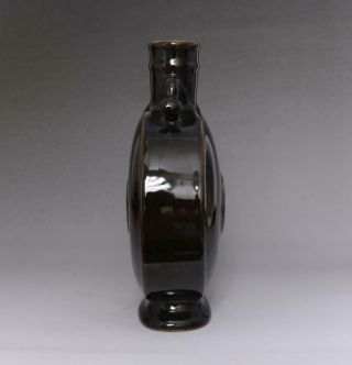 Rare Antique Chinese Porcelain Black Glaze Vase KangXi Marked 2