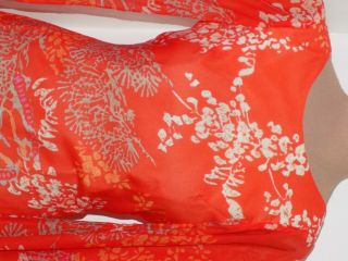 3276 VINTAGE 60’s ELSIE KRASSAS Hawaiian Kimono Sz.  6 So romantic 3