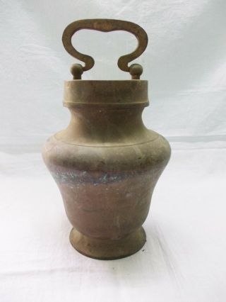antique vintage brass india milk container pot jug tumbler holy water home decor 5