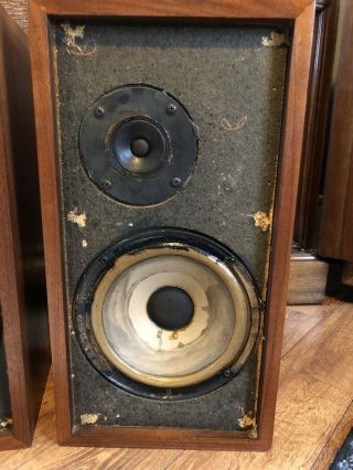 Acoustic Research AR - 4X Vintage Speakers,  Restored Turn Key  8