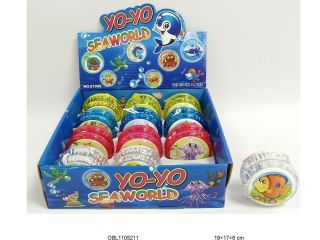 12 Light Up Sea World Yo - Yo 