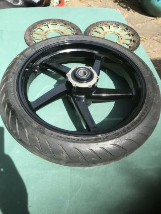 Ducati Bsb Wsb Marchesini Magnesium Wheel And Cast Iron Discs - Incredibly Rare
