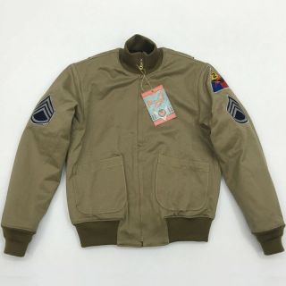 Bob Dong Fury Tanker Patch Jacket Mens Vintage Us Army Military Winter Wool Coat