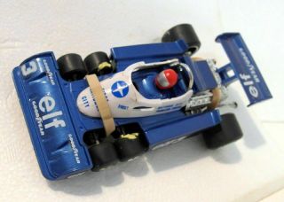 Polistil Vintage 1/32 Scale Pista Elettrica Scalextric Typ Tyrrell P34/2 F1 Car