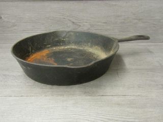 Griswold Erie 10 Vintage Cast Iron Frying Pan