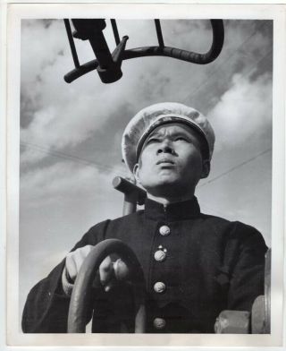 1948 Chinese Sailor At Naval Training Center Tsingtao China News Photo