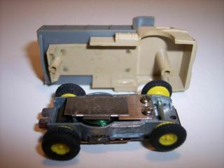 Vintage 1960s Aurora Thunderjet Vibrator 1582 Mack Dump Truck T - Jet HO Slot Car 8