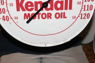 Vintage 1970 ' s Kendall Motor Oil Gas Station 12 