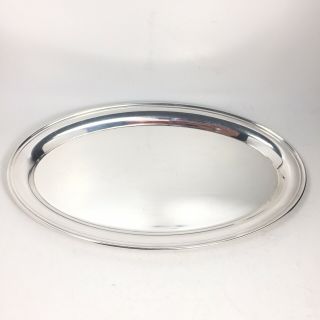 Gorham 124 Sterling Silver Serving Tray Oval 9 " 152 Grams